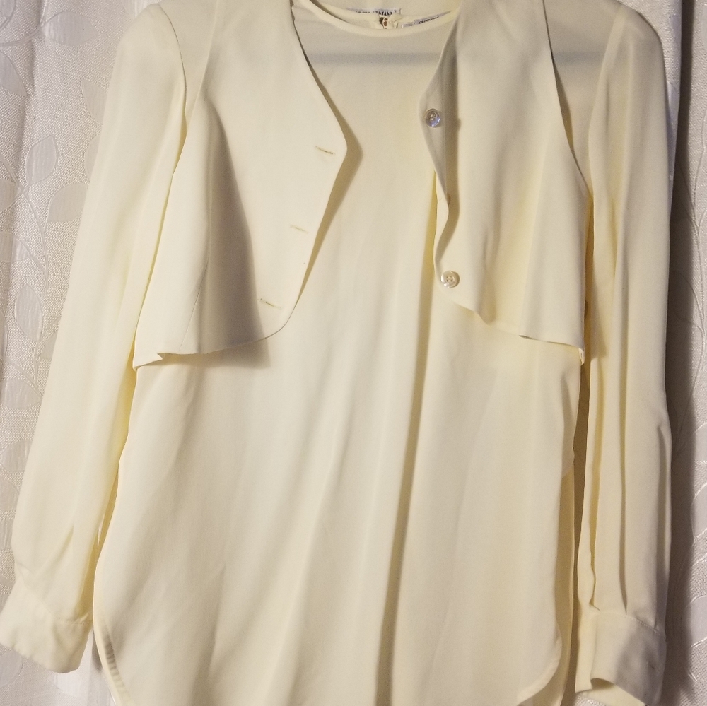 Tunic top with vest